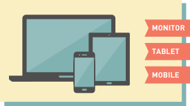 Monitor / Tablet / Mobile Monitor / Tablet / Mobile
